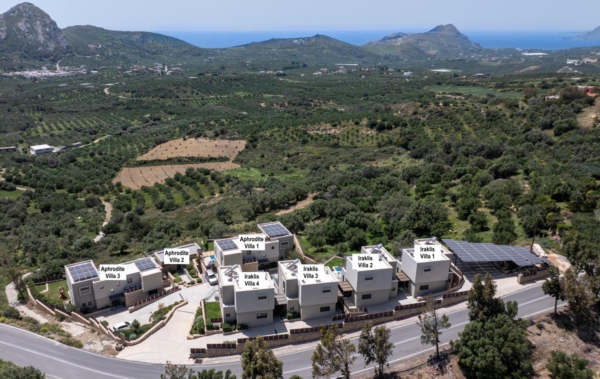 Porti Villas Aphrodite Aszómati Kültér fotó