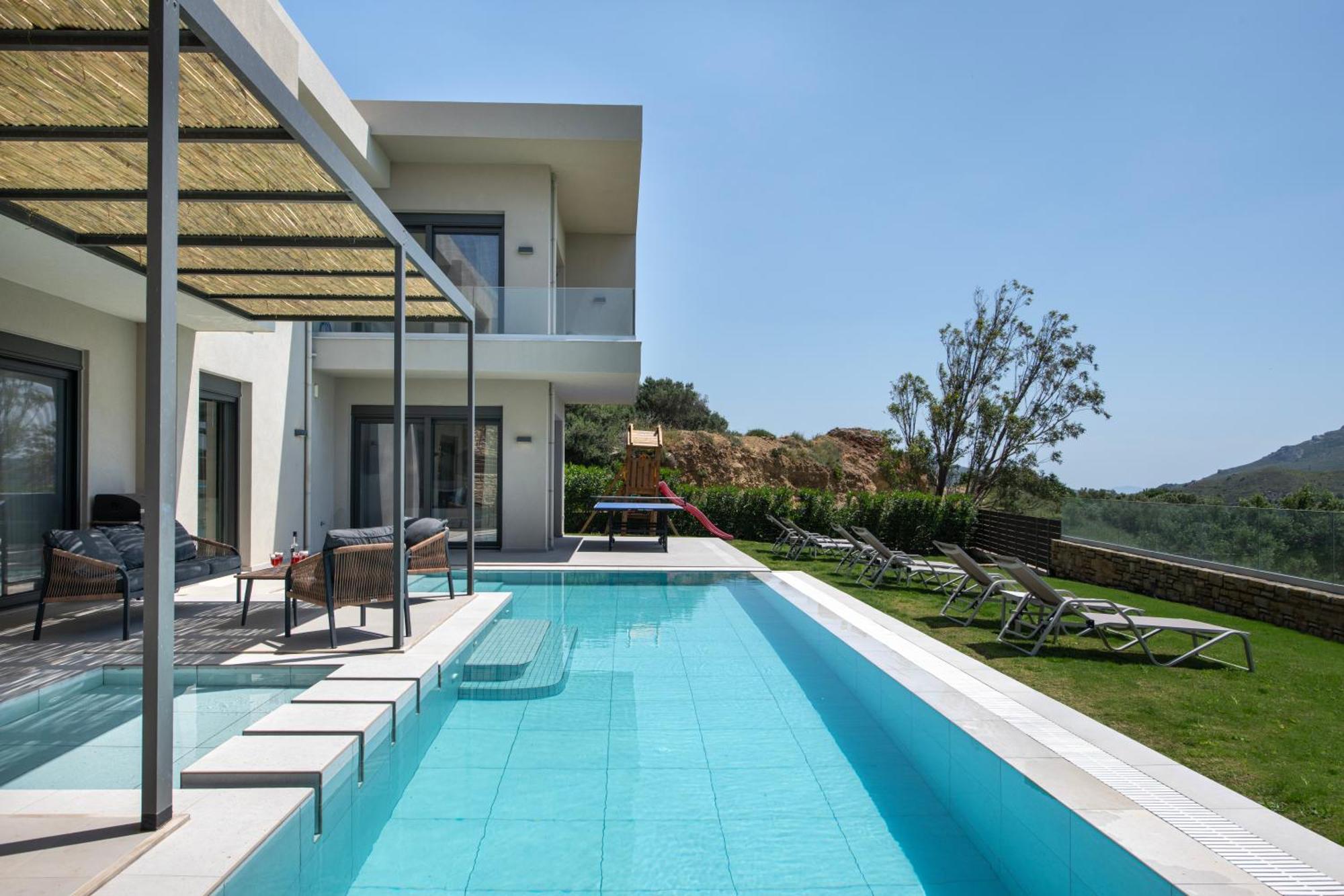 Porti Villas Aphrodite Aszómati Kültér fotó