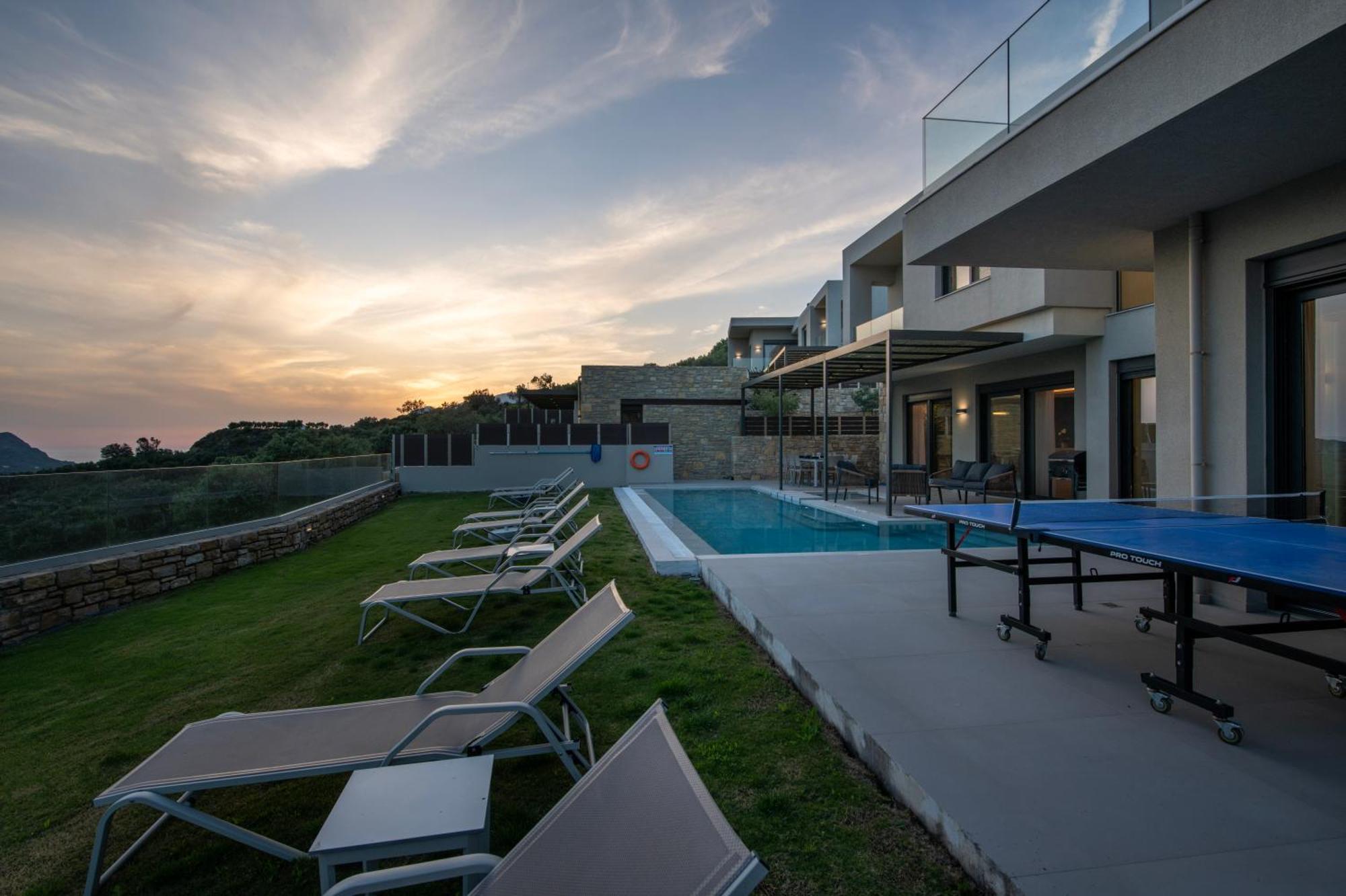Porti Villas Aphrodite Aszómati Kültér fotó