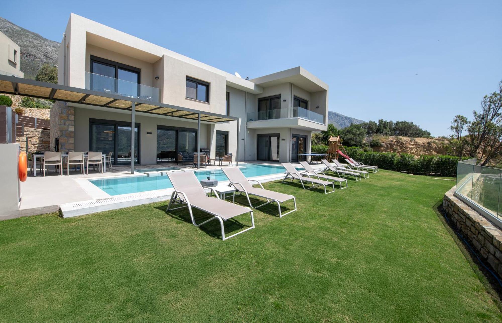 Porti Villas Aphrodite Aszómati Kültér fotó